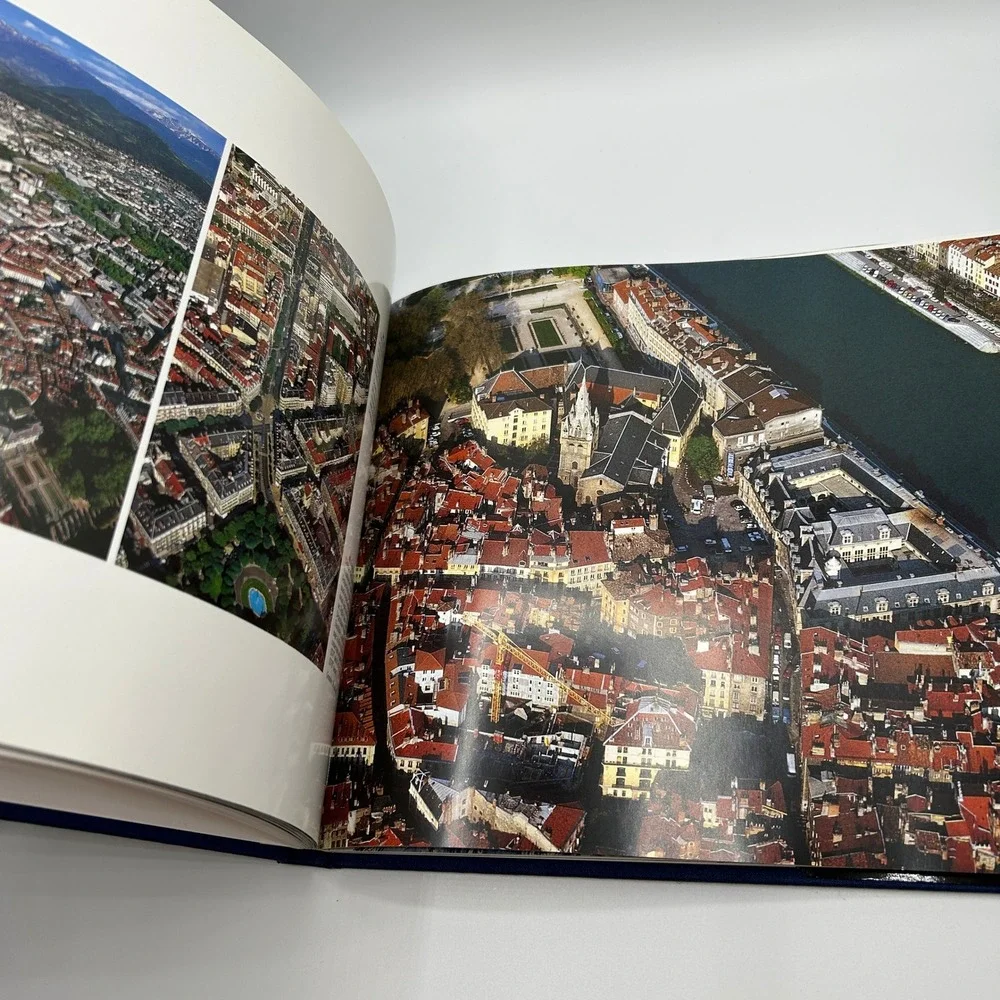 Le Dauphine Vu Du Ciel Francois Laurent Dardelet Aerial‎ Photography Book 1991